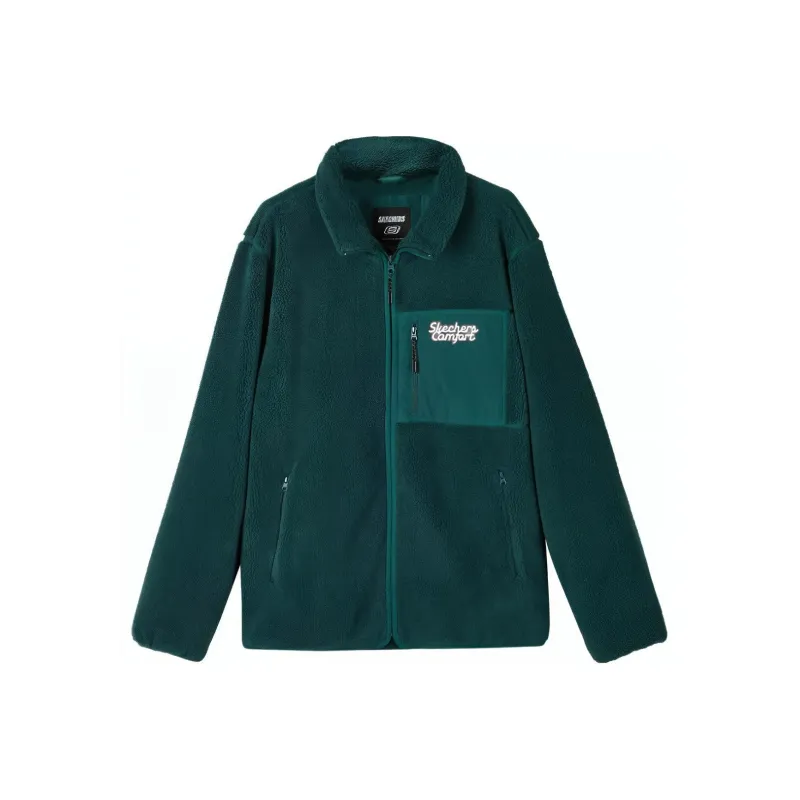 Skechers Sports Life Collection Jacket Unisex Seaweed Army Green-0