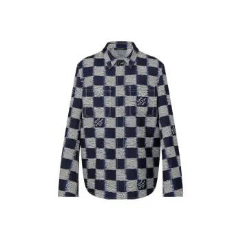 LOUIS VUITTON 2010s Damier Azur Shirt