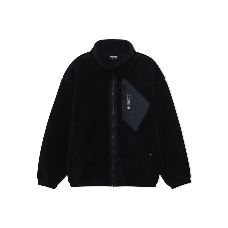 LiNing Velvet feel Coat Unisex Black-0