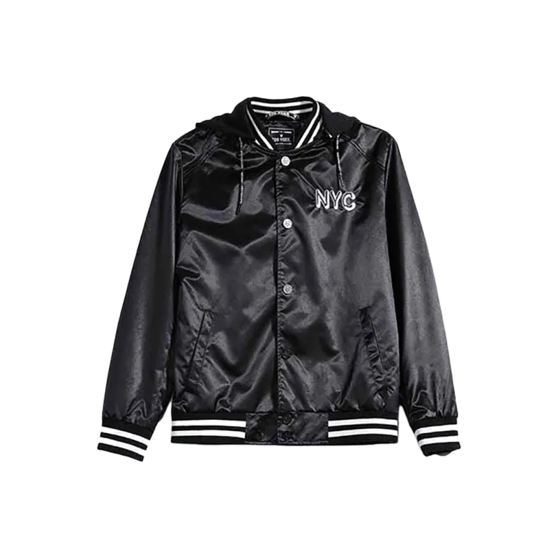 Zoo York Baseball Jerseys Unisex Black-0