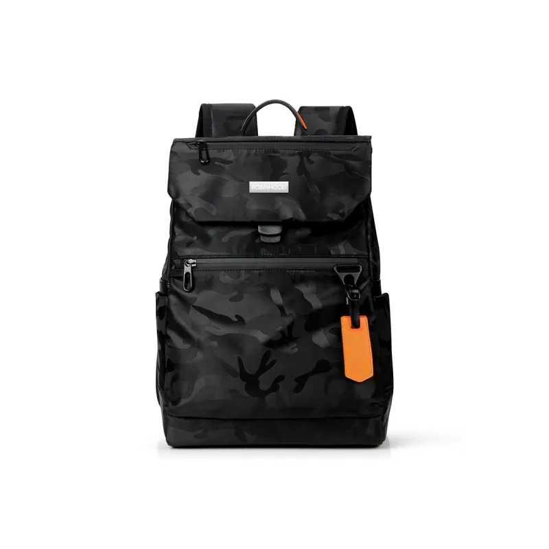 ROBINHOOD Oxford Backpack Men's Black-6