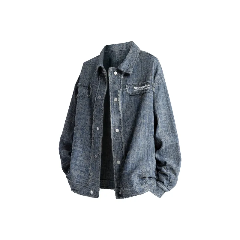 SPONGEBOB SQUAREPANTS Denim Jacket Unisex-4