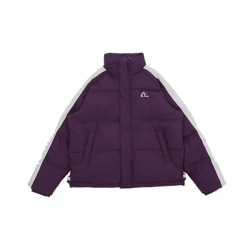 Nerdy Down Jackets Unisex Dark Purple-0