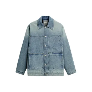 ZARA Denim Jacket Men's Medium Blue
