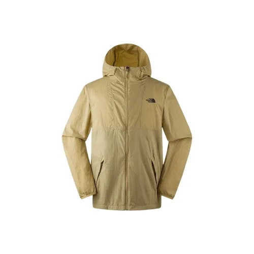 THE NORTH FACE SS24 Breathable Quick Dry UV Protection Sun Protection Clothing Men's Khaki