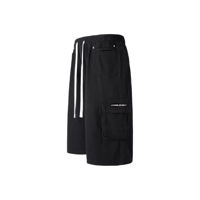 CHARLIE GOLF Denim Shorts Unisex-2