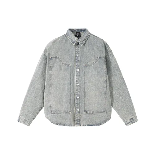 PILOTDRAGON P&D 24FW Denim Jacket Unisex Yellow Mud