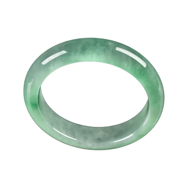 PUPAN Ice Glutinous Jadeite Bangles Women's-0