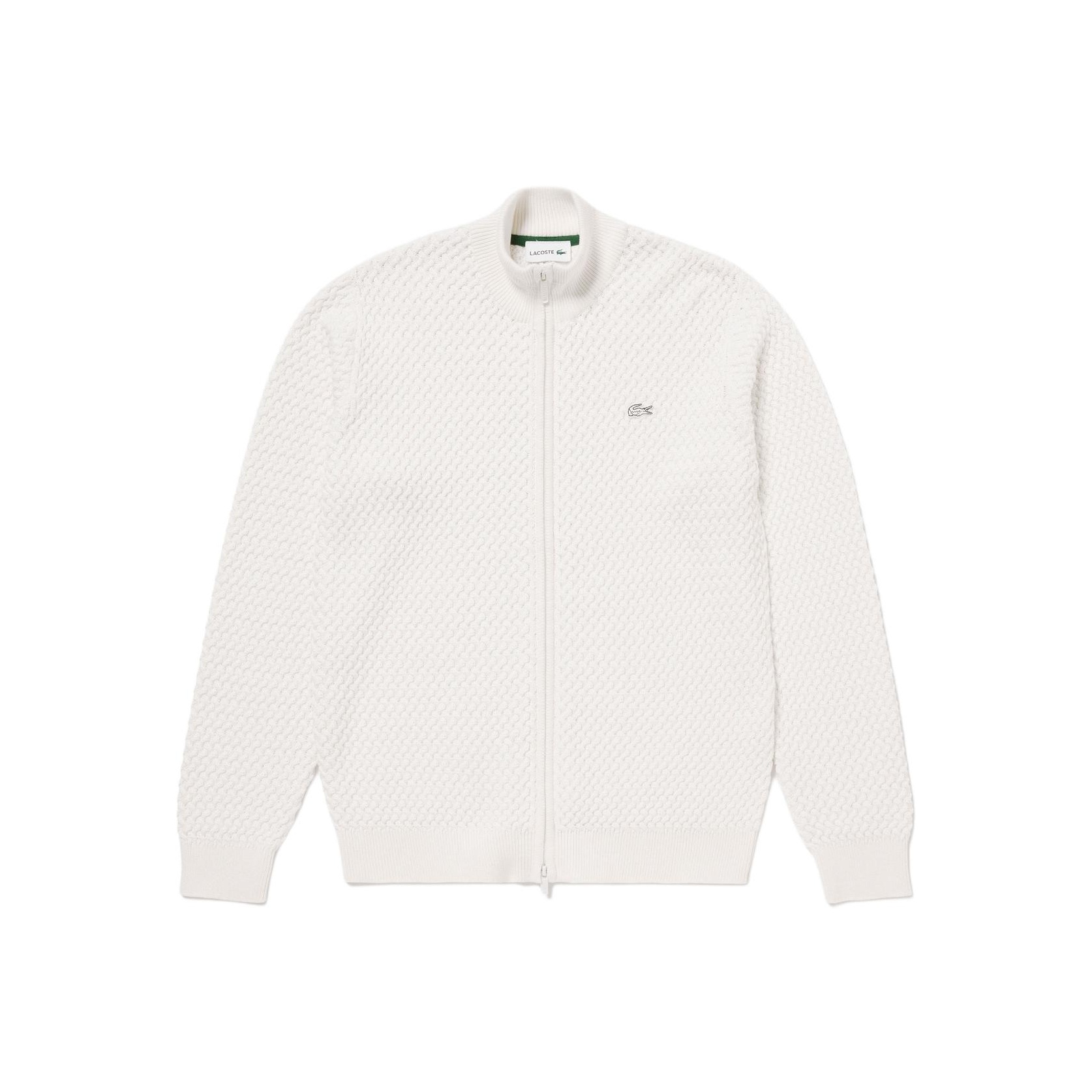 Lacoste White Jackets Coats on Sale & Authentic - POIZON