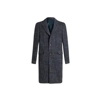 ETRO Single Breasted Straight Hem Coat
