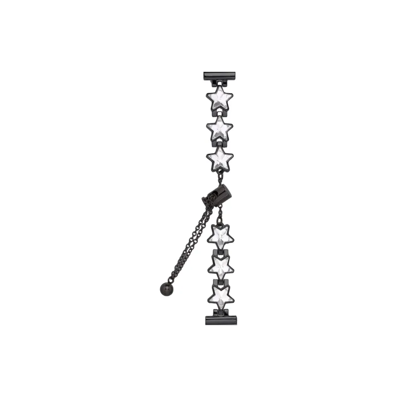 Biaodaige Stars Rhinestone Embellished Watch Band Huawei Compatibility Metal-5
