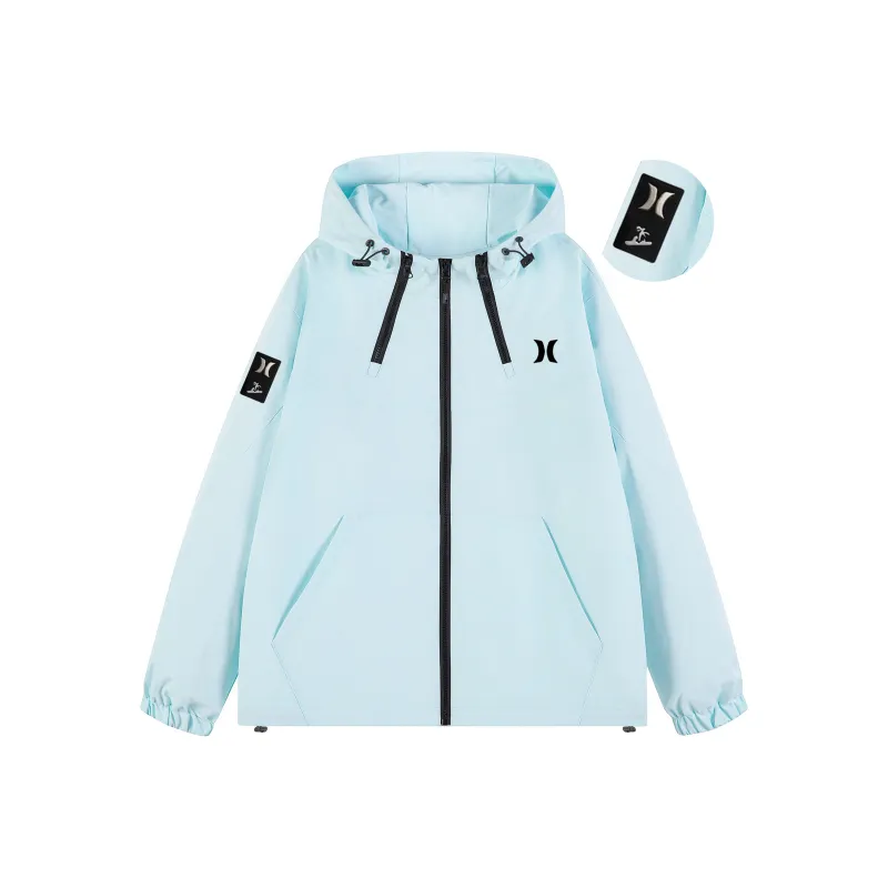 Hurley Windbreaker Jacket Unisex-5