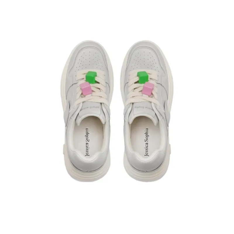 JESSICA SOPHIA Anti Slip Wear Resistant Low Top Skateboard Shoes Women's-4