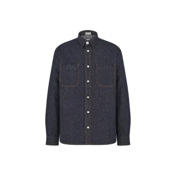 DIOR Denim Jacket Men's Marine Blue
