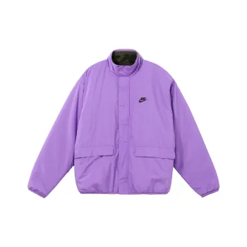 Nike Velvet Jackets Men Grape Purple/Black