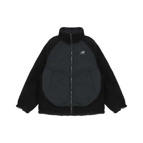 New Balance Velvet Jackets Unisex Black