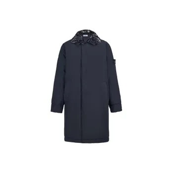 STONE ISLAND Naslan Detachable collar Padded Coat