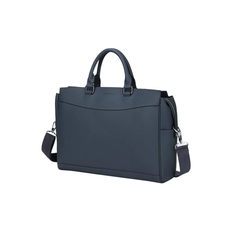 CROSSGEAR Top Grain Cow Leather Briefcase Men's Multicolor-6