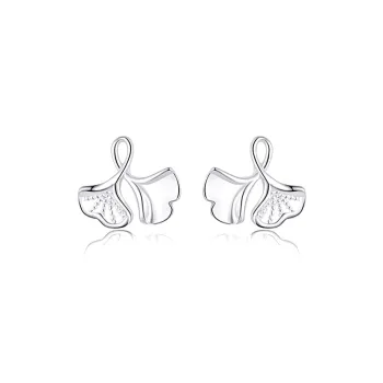 WAW S999 Sterling Silver Stud Earrings Women's