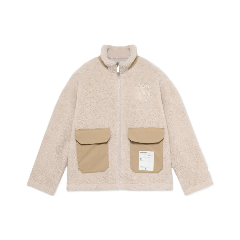 Mitchell & Ness Puffer Jacket Unisex Khaki-0