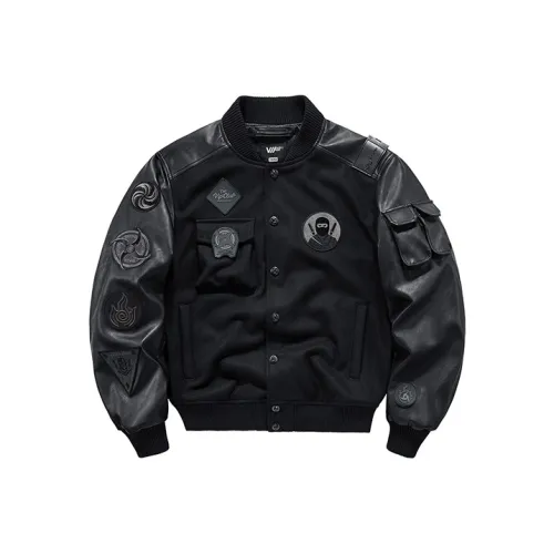 VIP Baseball Jacket Unisex Black