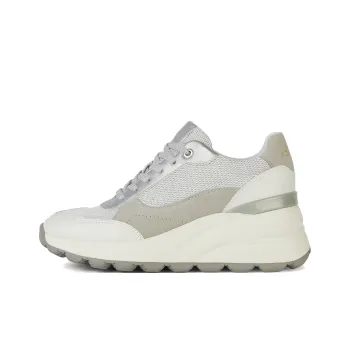 GEOX Spherica Ec13 Low Top Casual Shoes Women's Silver