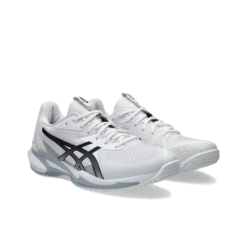 Asics Solution Speed FF 3 Cushioning, Slip Resistant, And Abrasion Resistant Low Top Tennis Shoes Men's White-1