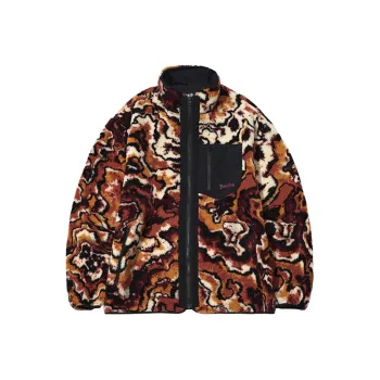 BEASTER Puffer Jackets Unisex Orange Brown
