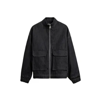 ZARA Denim Jackets Men Indigo