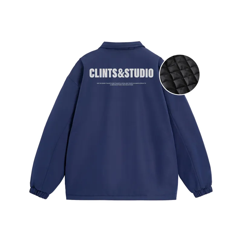 CLINTS Jacket Unisex Navy Blue/Black-5