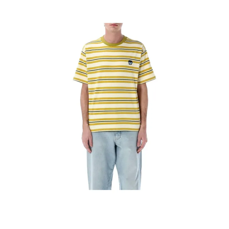 HUF Striped T shirt-0