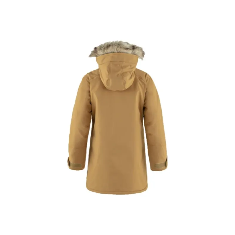 Fjallraven Puffer Jacket Women's Light Brown-1