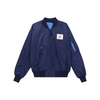 Jordan Baseball Jacket Men's Blue