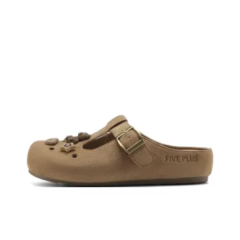 FIVE PLUS Abrasion Resistant Slip Resistant Closed Toe Slippers Women's