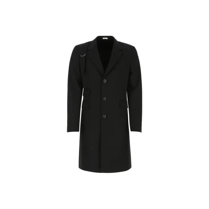 Alexander McQueen Single Breasted Tailored Coat-0