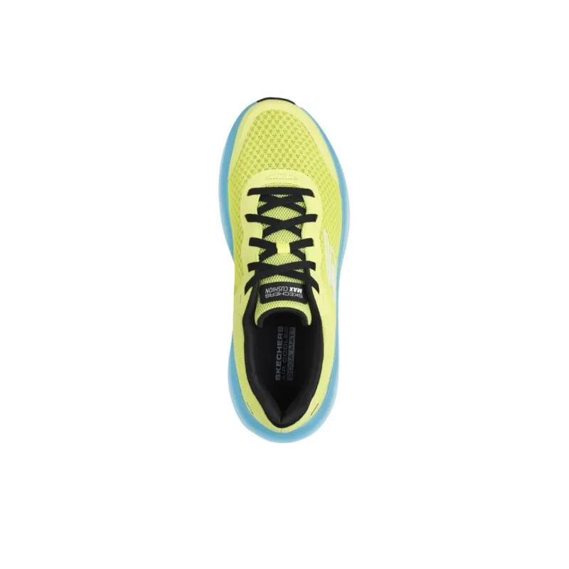Skechers Max Cushioning Low Top Running Shoes Men's Yellow-2