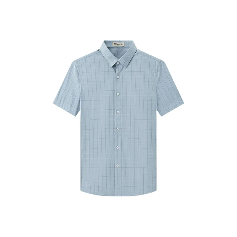 EDENBO Shirts Men Light Blue-0