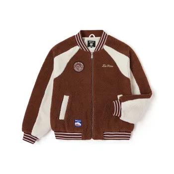 Lee Puffer Jackets Unisex Brown