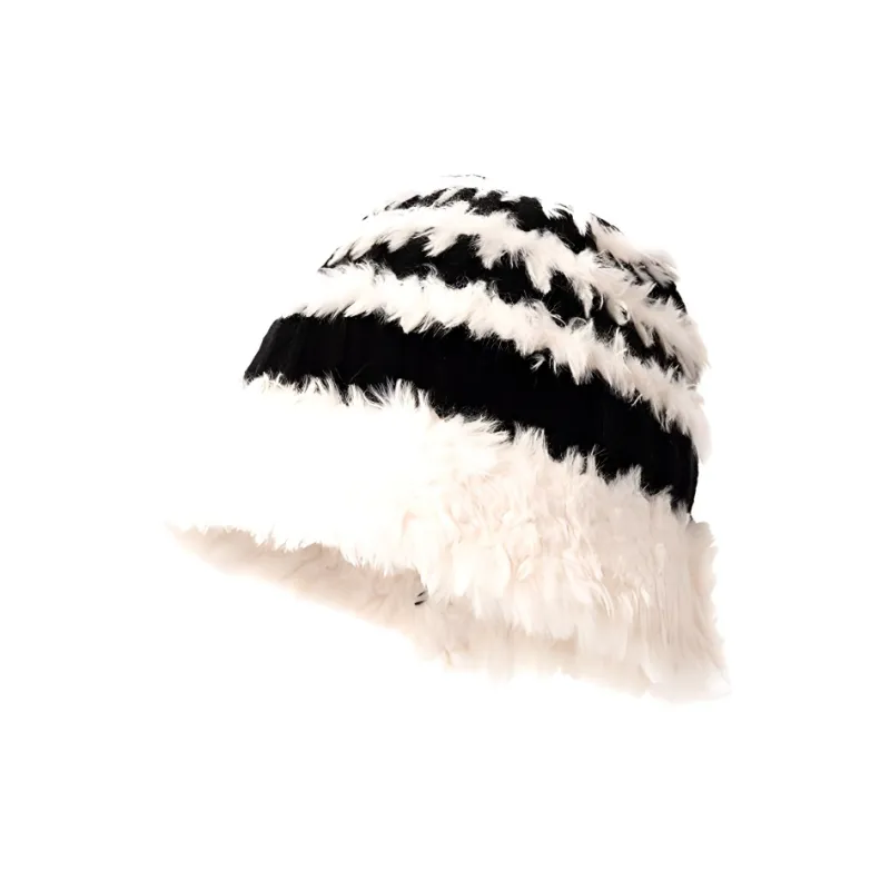 BAIJUAN Acrylic Bucket Hats Women's-1