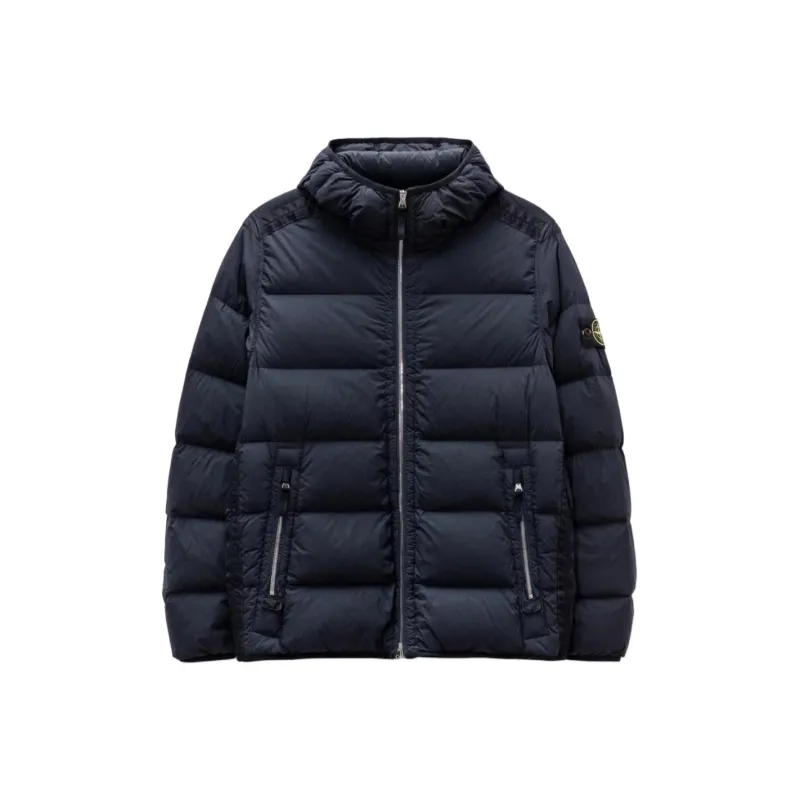 STONE ISLAND Seamless Tunnel Down TC Hooded Jacket-0