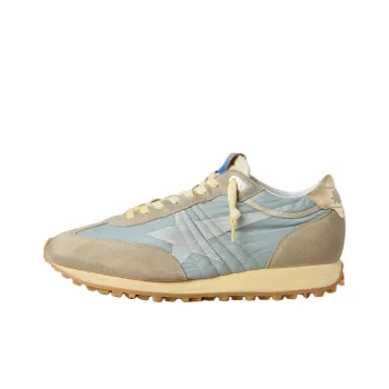 Golden Goose Marathon Low Top Casual Shoes Women's Blue Gray