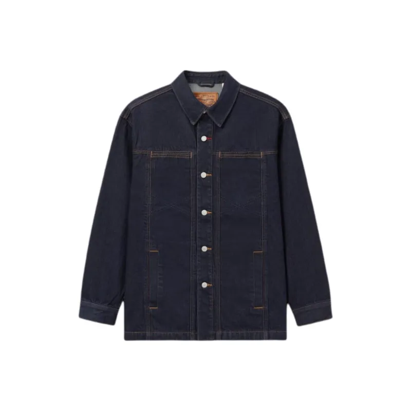 Levi's Denim Jacket Men's Dark Blue-0