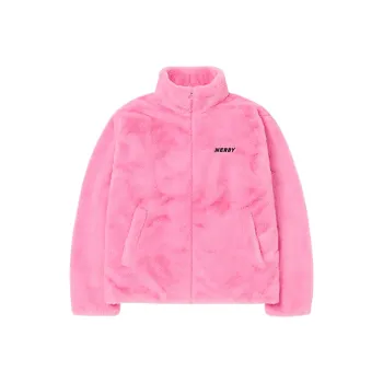 Nerdy Velvet Jackets Unisex Pink