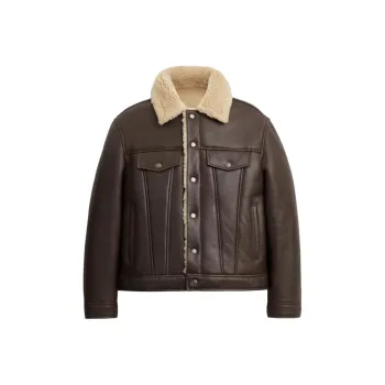 COACH Jackets & Coats Men's Brown