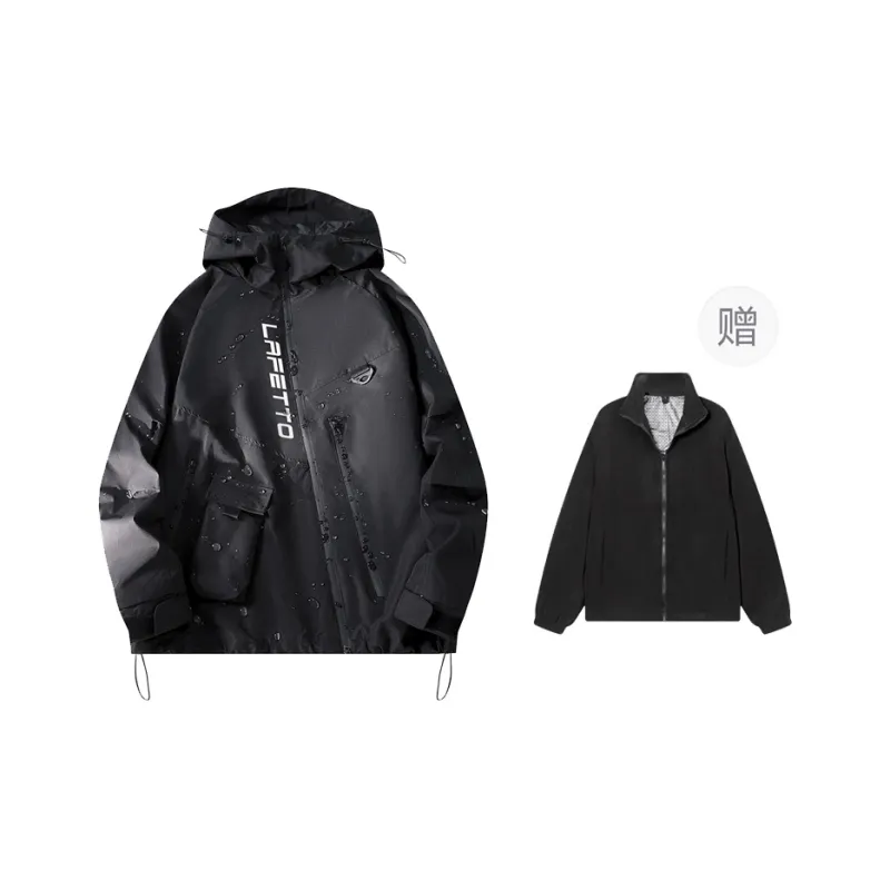 Lafetto Waterproof And Windproof Windbreaker Jacket Unisex-6