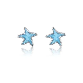 Daisy Dream 999 Fine Silver Stud Earrings Women's