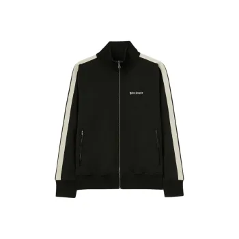 PALM ANGELS Logo Embroidered Track Jacket