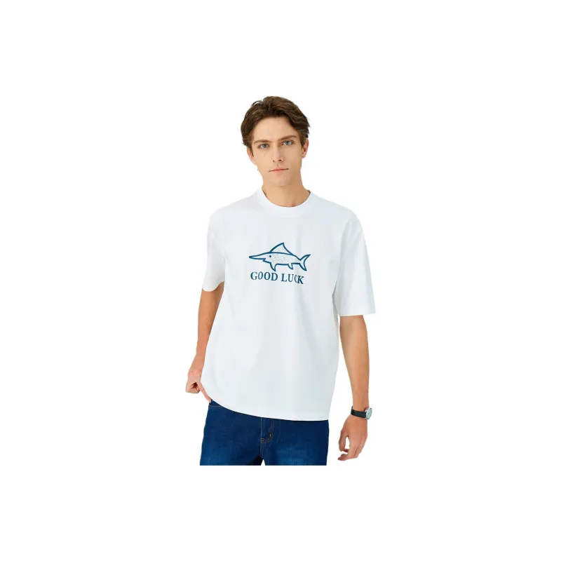 GOOD LUCK GLADIUS T Shirt Men's Raw White-0