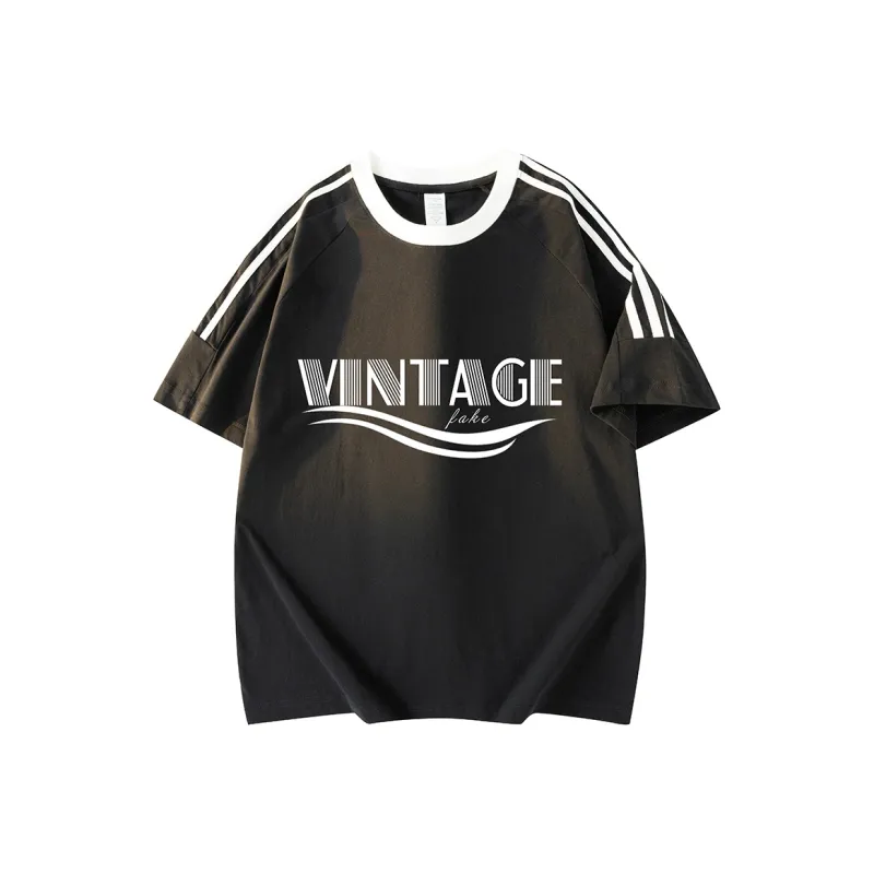 FAKE VINTAGE T Shirts Unisex-3