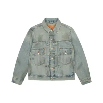 Denim Tears The Great Black Jockeys Series Denim Jackets Unisex Indigo